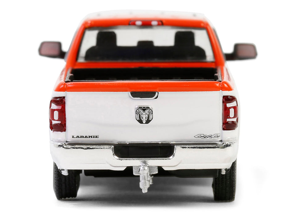 2023 Ram 2500 Pickup Truck "Texaco" Orange and White "Texaco Special Edition" Series 1 1/64 Diecast Model Car by Greenlight