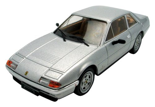 Ferrari 412 Silver Limited Edition Elite 1/43 Diecast Model Car by Hot Wheels