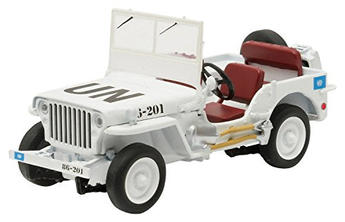 1944 Jeep Willys UN United Nations White 1/43 Diecast Model Car by Greenlight