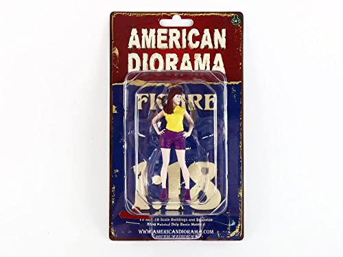 "Girls Night Out" Cara Figurine for 1/18 Scale Models by American Diorama