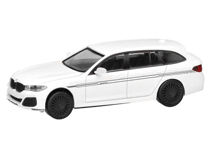 BMW Alpina B5 Touring White 1/87 (HO) Plastic Model Car by Herpa