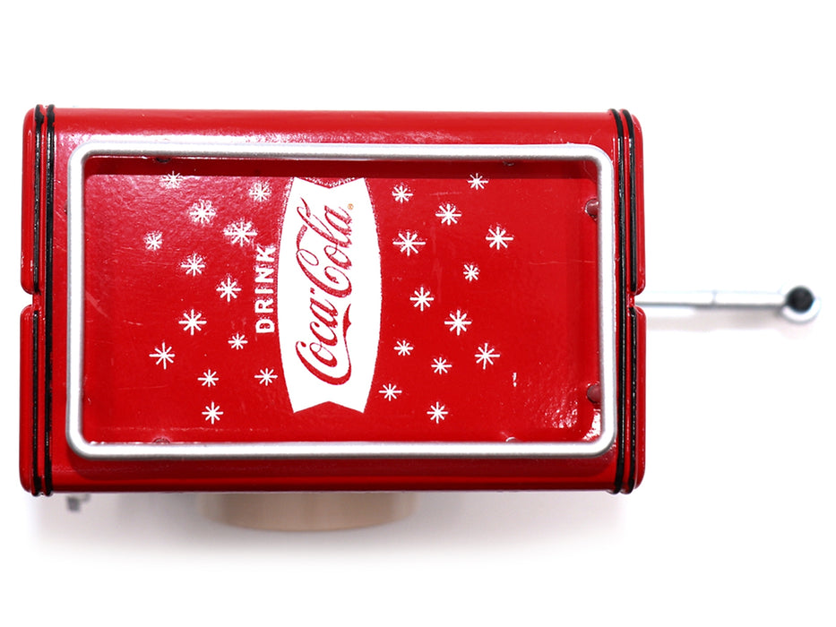 Travel Trailer Cream with Red Top "Pause and Refresh Yourself Drink Delicious Coca-Cola" 1/24 Diecast Model Car by Motor City Classics - Miniature Motors