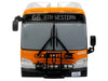 New Flyer Xcelsior Transit Bus "Los Angeles Metro" Orange and Silver "The Bus & Motorcoach Collection" Limited Edition to 504 Pieces Worldwide 1/43 Model by Iconic Replicas