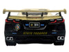 2023 Chevrolet Corvette C8 Stingray Police Interceptor "Florida Highway Patrol (FHP)" Black with Cream Top 1/43 Diecast Model by Iconic Replicas