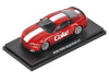 2018 Ford Mustang GT "Coca-Cola" Red with White Stripes 1/64 Diecast Model by Motorcity Classics