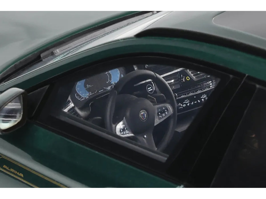 2023 BMW Alpina B5 Touring Green Metallic 1/18 Model Car by GT Spirit