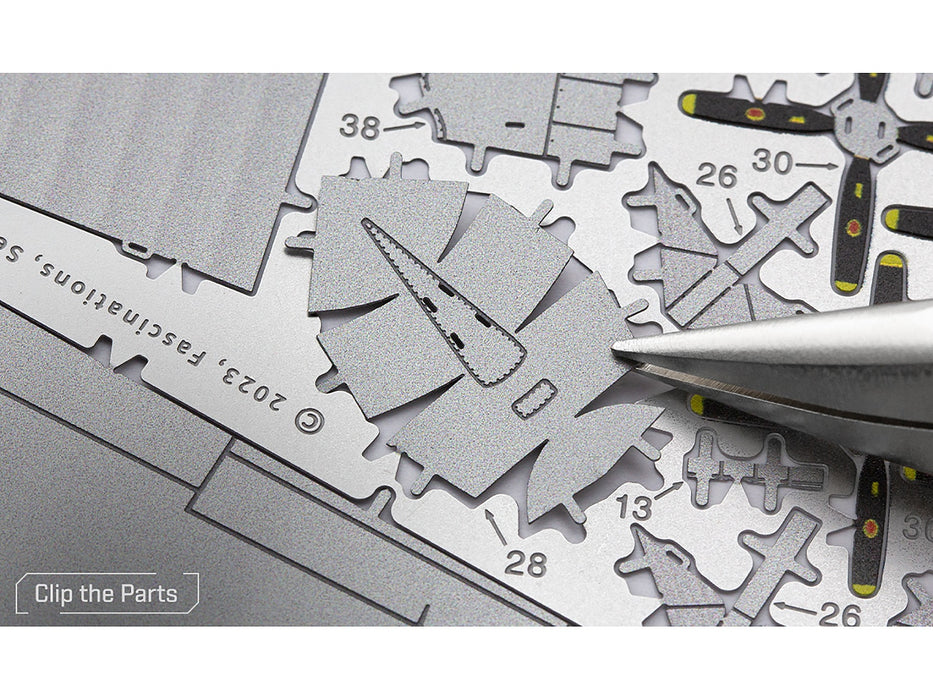Model Kit Hughes H-4 Hercules Flying Boat "The Spruce Goose" (Moderate Difficulty) Steel Model by Metal Earth