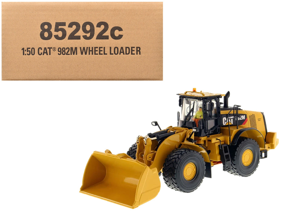 CAT Caterpillar 982M Wheel Loader with Operator "Core Classics Series" 1/50 Diecast Model by Diecast Masters
