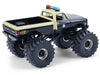 1983 Dodge Ram W350 Monster Truck "Florida Highway Patrol" Black with Cream Top and Stripes "Kings of Crunch - Hot Pursuit" Special Edition 1/64 Diecast Model Car by Greenlight