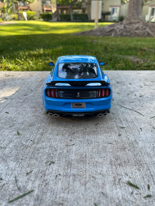2020 Ford Mustang Shelby GT500 Light Blue "Special Edition" 1/18 Diecast Model Car by Maisto