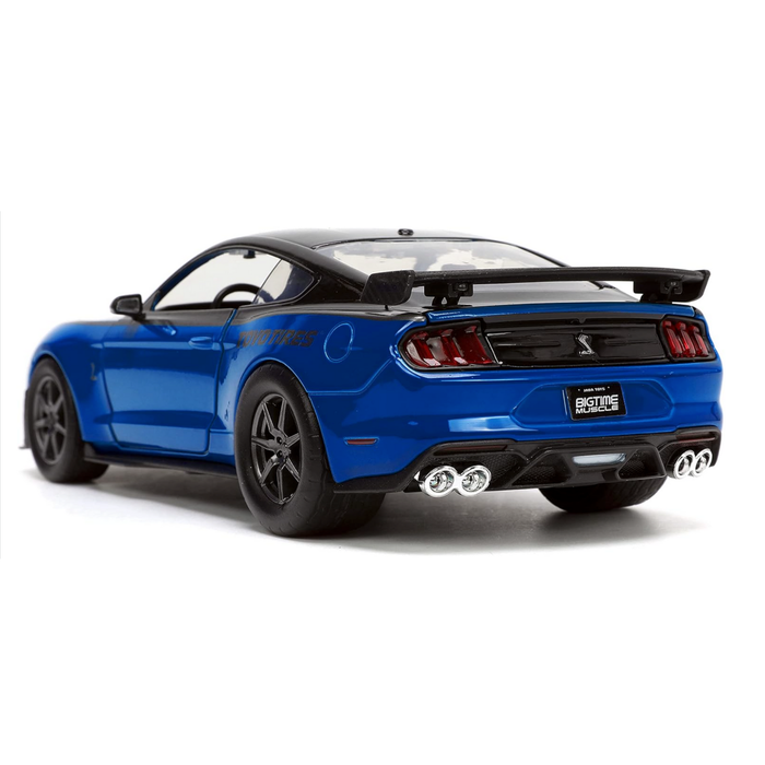 NEW Jada Toys Big Time Muscle 1:24 2020 Ford Mustang Shelby GT500 Blue/Black