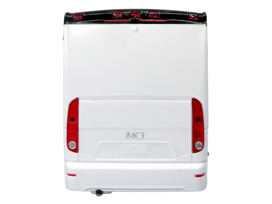 MCI J4500 Coach Bus Bank White Limited Edition 1/50 Model by Iconic Replicas