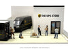 The UPS Store Diorama "Mechanic's Corner" for 1/64 Scale Models by Greenlight - Miniature Motors