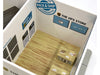 The UPS Store Diorama "Mechanic's Corner" for 1/64 Scale Models by Greenlight - Miniature Motors