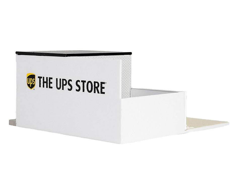The UPS Store Diorama "Mechanic's Corner" for 1/64 Scale Models by Greenlight - Miniature Motors