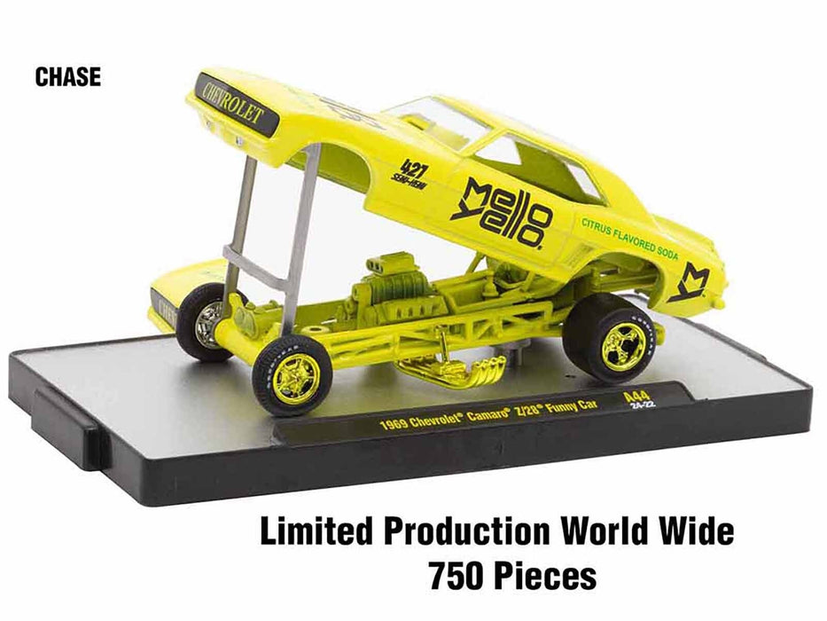 "Sodas" Set of 3 pieces Release 44 Limited Edition to 8250 pieces Worldwide 1/64 Diecast Model Cars by M2 Machines - Miniature Motors