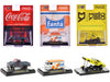 "Sodas" Set of 3 pieces Release 44 Limited Edition to 8250 pieces Worldwide 1/64 Diecast Model Cars by M2 Machines - Miniature Motors