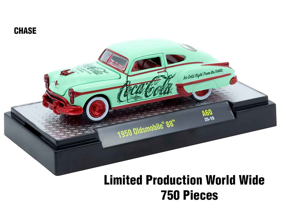 "Sodas" Set of 3 pieces Release 60 Limited Edition to 10000 pieces Worldwide 1/64 Diecast Model Cars by M2 Machines