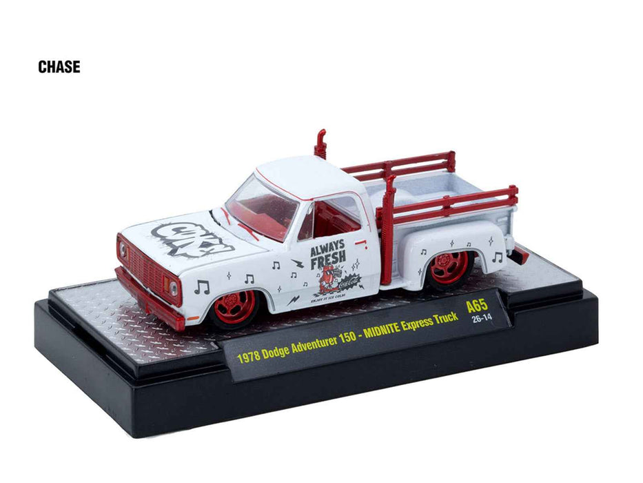 "Coca-Cola" Set of 3 pieces Release 65 Limited Edition to 4800 pieces Worldwide 1/64 Diecast Models by M2 Machines