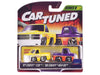"Just Truck'n" Double Pack Series 9 Set of 4 Cars Diecast Model Cars by CarTuned