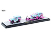 Auto Haulers "Coca-Cola" Set of 3 pieces Release S03 Limited Edition to 4800 pieces Worldwide 1/64 Diecast Model by M2 Machines