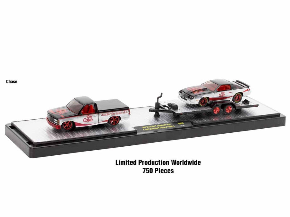 Auto Haulers "Soda" Set of 3 pieces Release 26 Limited Edition to 9600 pieces Worldwide 1/64 Diecast Models by M2 Machines - Miniature Motors
