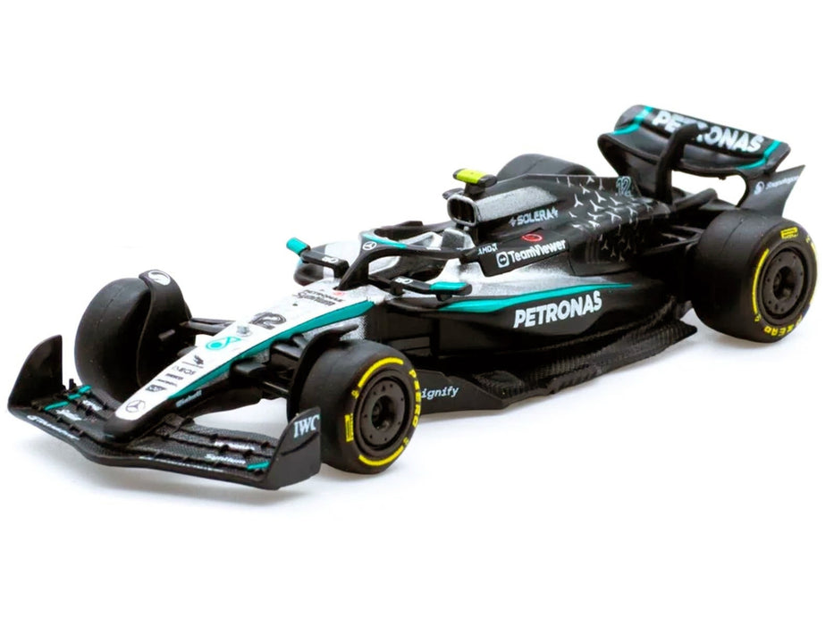 Mercedes AMG F1 W16 E Performance #12 Kimi Antonelli Formula One F1 World Championship (2025) "Formula Racing" Series 1/64 Diecast Model Car by Bburago
