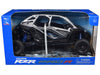 Polaris RZR Pro R UTV Silver Metallic and Black 1/18 Diecast Model by New Ray - Miniature Motors