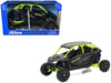 Polaris RZR Pro R UTV Black and Lime Green 1/18 Diecast Model by New Ray - Miniature Motors