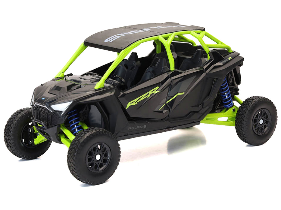 Polaris RZR Pro R UTV Black and Lime Green 1/18 Diecast Model by New Ray - Miniature Motors