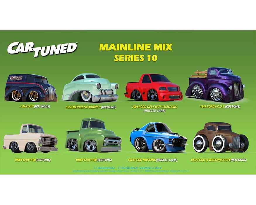 "Mainline" 2026 Series 10 Set of 8 Pieces Diecast Model Cars by CarTuned