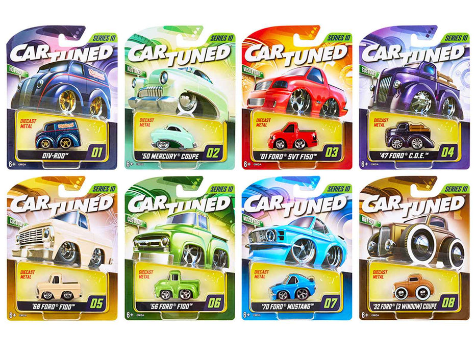 "Mainline" 2026 Series 10 Set of 8 Pieces Diecast Model Cars by CarTuned