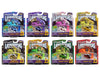 "Lowriders Show Glow" Series 3 Set of 8 Pieces Diecast Model Cars by CarTuned