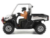 Can-Am Defender XMR Silver Metallic and Black with Driver Figure 1/32 Diecast Model by BRP Models