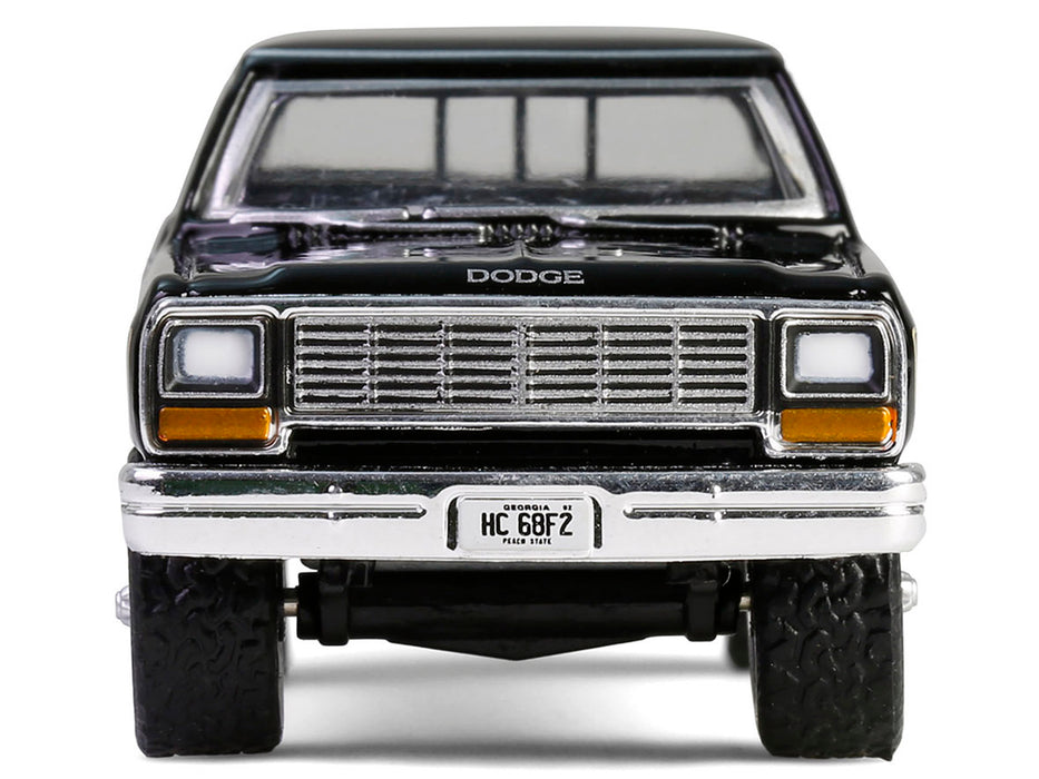 1981 Dodge Power Ram Prospector Pickup Truck Black "The A-Team" (1983-1987) TV Series "Hollywood Series" Release #43 1/64 Diecast Model Car by Greenlight