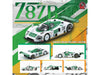 Mazda 787B #201 Johnny Herbert - Maurizio Sandro Sala "Efini" "All Japan Sports Prototype Car Endurance Championship" (1991) 1/64 Diecast Model Car by BM Creations