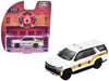 2024 Chevrolet Tahoe "Montgomery County Maryland Fire & Rescue Bethesda-Chevy Chase Rescue Squad" White with Yellow Stripes "Fire & Rescue" Series #5 1/64 Diecast Model Car by Greenlight