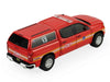 2023 Chevrolet Silverado Pickup Truck with Camper Shell "FDNY (New York City Fire Department)" Red with Stripes "Fire & Rescue" Series #5 1/64 Diecast Model Car by Greenlight