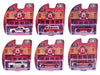 "Fire & Rescue" Series #5 Set of 6 Cars 1/64 Diecast Model Cars by Greenlight