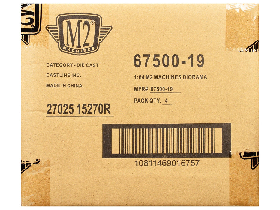 "Auto News" Release 19 Set of 4 Cars Limited Edition to 6000 pieces Worldwide 1/64 Diecast Model Cars by M2 Machines