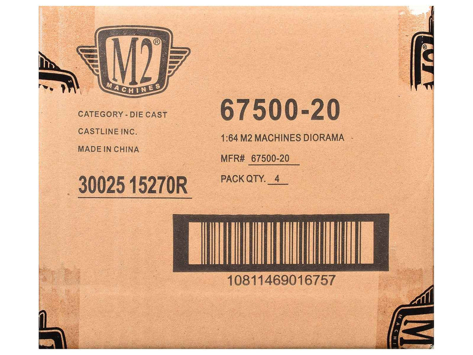 "Auto News" Release 20 Set of 4 Cars Limited Edition to 4500 pieces Worldwide 1/64 Diecast Model Cars by M2 Machines
