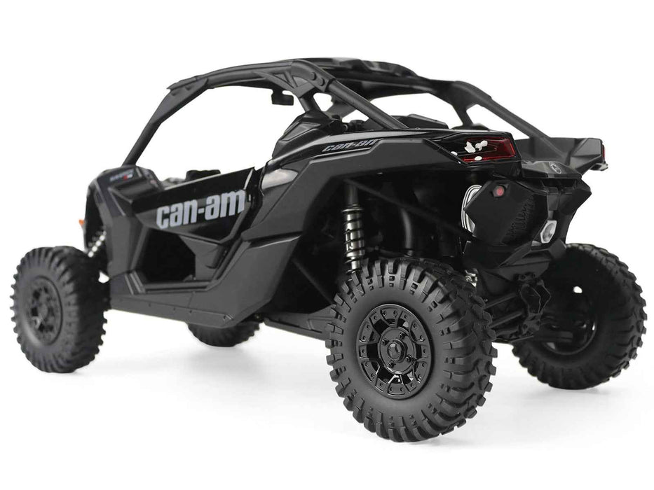 Can-Am Maverick X3 X RS Turbo RR Black 1/12 Diecast Model by BRP Models