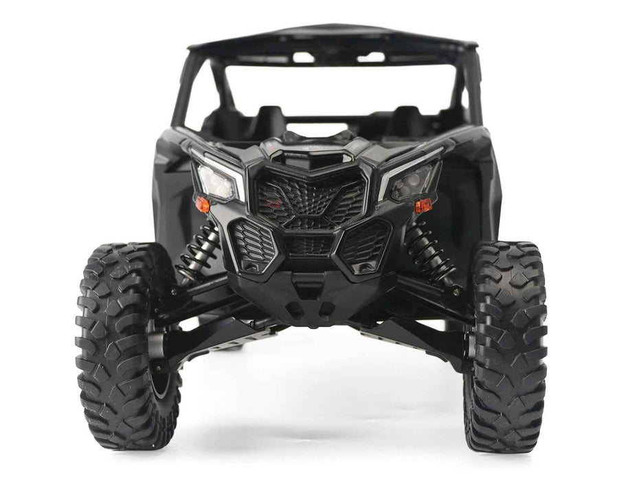 Can-Am Maverick X3 X RS Turbo RR Black 1/12 Diecast Model by BRP Models