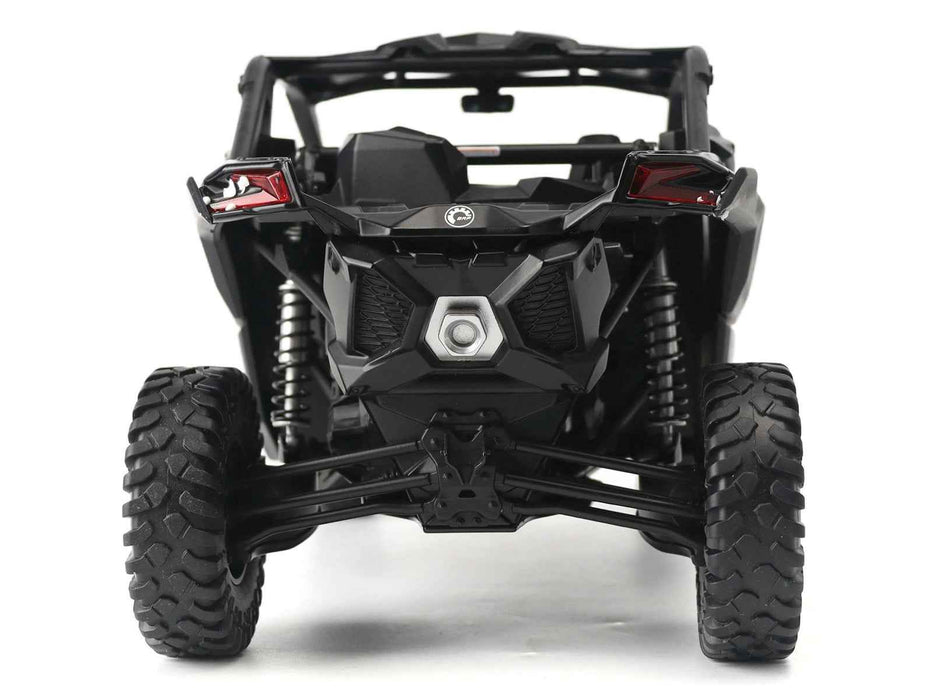 Can-Am Maverick X3 X RS Turbo RR Black 1/12 Diecast Model by BRP Models