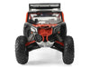 Can-Am Maverick X3 X RS Turbo RR with Roof Rack Chalk Gray and Orange 1/12 Diecast Model by BRP Models