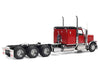Peterbilt 589 Tridem-Axle Legendary Package Truck Tractor with 58" Sleeper Legendary Red "Transport Series" 1/32 Diecast Model by Diecast Masters