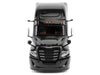2025 Freightliner Cascadia Gen-5 Sleeper Cab Truck Tractor Night-Shift Black "Transport Series" 1/64 Diecast Model by Diecast Masters