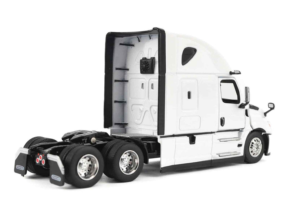 2025 Freightliner Cascadia Gen-5 Sleeper Cab Truck Tractor Winter White "Transport Series" 1/64 Diecast Model by Diecast Masters