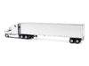 2025 Freightliner Cascadia Gen-5 Sleeper Cab Truck White with Great Dane Champion 53ft Dry Cargo Trailer "Transport Series" 1/50 Diecast Model by Diecast Masters