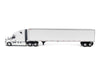 2025 Freightliner Cascadia Gen-5 Sleeper Cab Truck White with Great Dane Champion 53ft Dry Cargo Trailer "Transport Series" 1/50 Diecast Model by Diecast Masters